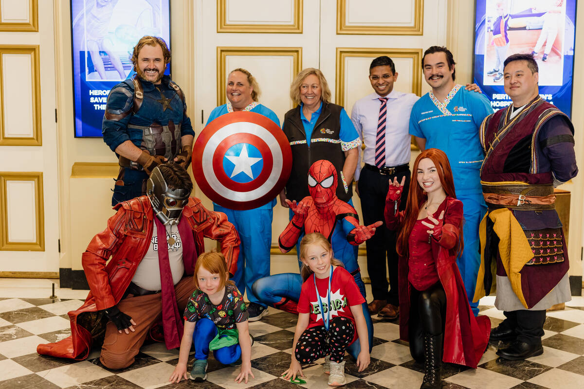 Superhero wishes for kids charity Make-A-Wish Australia