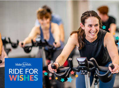 join the ride for wishes at the gym