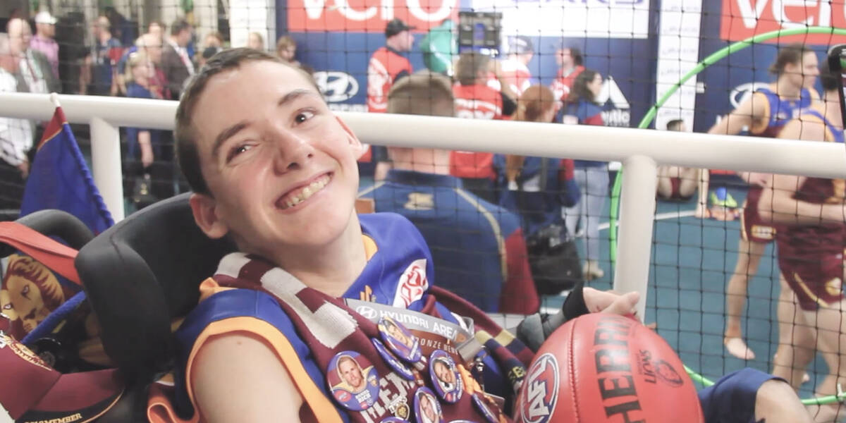 Make A Wish Australia Children's Charity - Ace on his wish to meet the Brisbane Lions