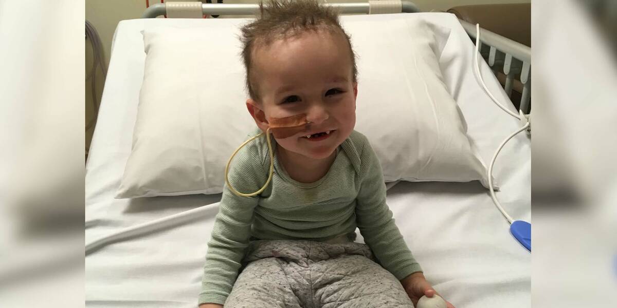 Make-A-Wish Australia wish kid Zack in hospital