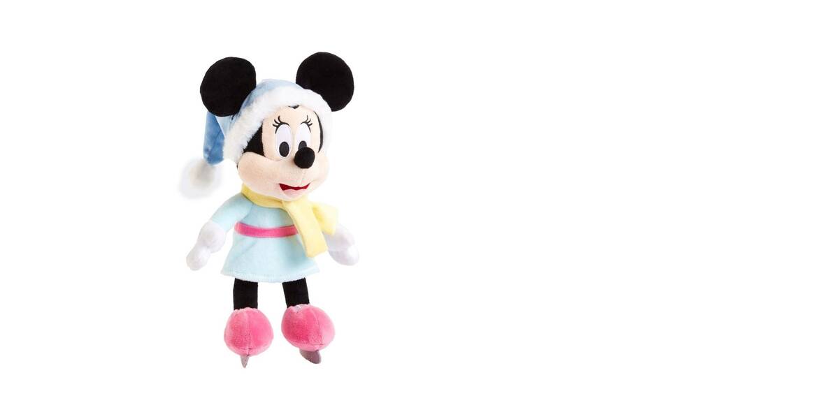 Skating Minnie Mouse plush toy