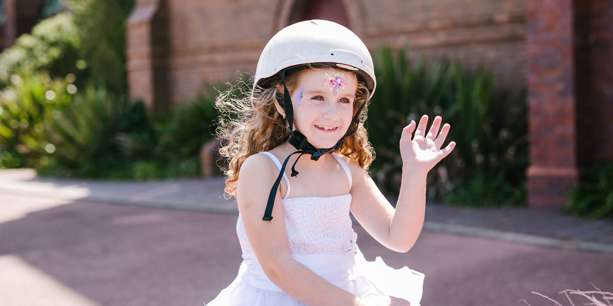 Make A Wish Australia Children's Charity - Emma on her wish to be a rockstar princess riding on a unicorn
